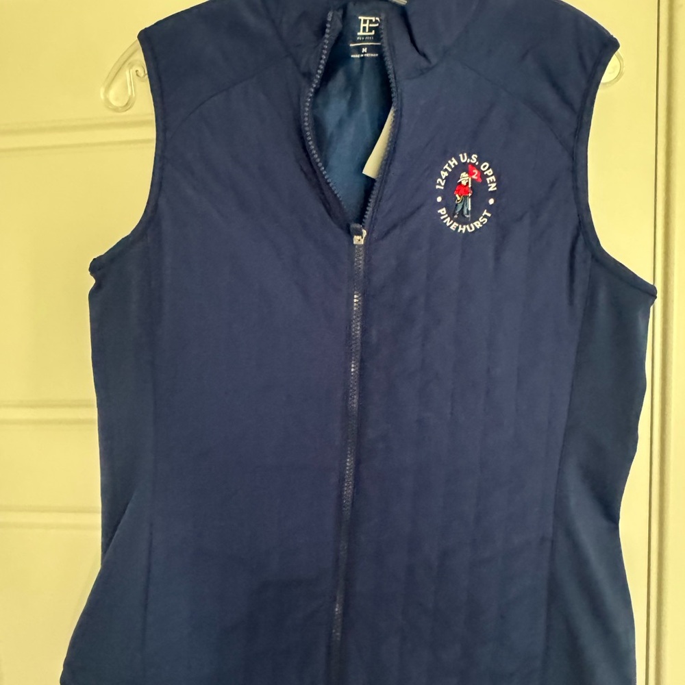 Women’s EP Pro Navy Blue Sleeveless Golf Vest (U.S.Open at Pinehurst)